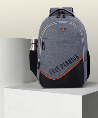 Fast Fashion ce/School/College Bag/Backpack for Boys & Girls 35 L Laptop Backpack(Grey)