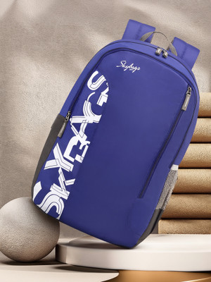 SKYBAGS Brat Casual Printed School Bag For Girls and Boys 22 L Backpack(Blue)