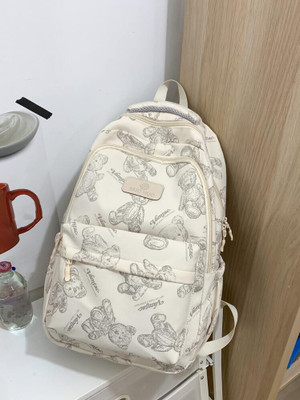 WALSON Casual Unisex Backpack For College, Office or School 30 L Backpack(White)
