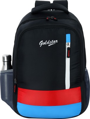 Goldstar Large 40L Backpack For Travel,College,School,Trips etc 40 L Laptop Backpack(Black)