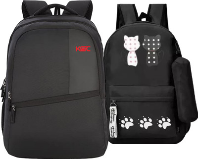 khatushyam collection 1GENTS__+1 BLCK PANJAb 27 L Laptop Backpack(Black)