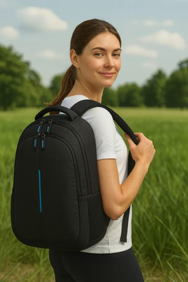 ZUOKA Travel / School /Collage / Office And Multipurpose Bag 22 L Laptop Backpack(Black)