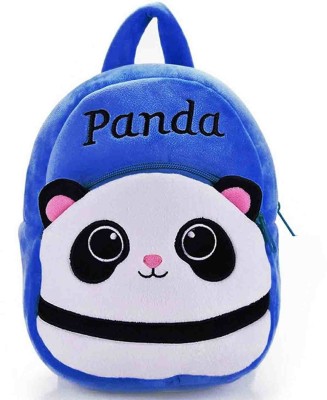 Safer Enterprises : Blue Panda School Bag for Kids,Boys,Nursery,Picnic,Carry, Baby Bag .2 to 3 age 10 L Backpack(Blue)