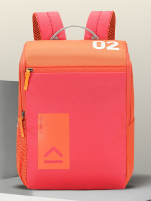 Uppercase 17L Daypack School/ College Backpack, Rainproof Zippers 17 L Backpack(Orange)