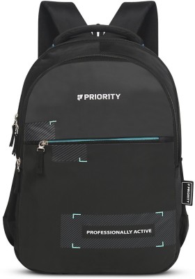 Priority Focus 001 Black 32 L Laptop Backpack(Black)