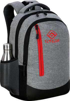 TOTEZA COLLECTION Large 35 L Laptop Backpack Laptop Water Resistant Waterproof School Bag (Grey) 35 L Laptop Backpack(Grey)
