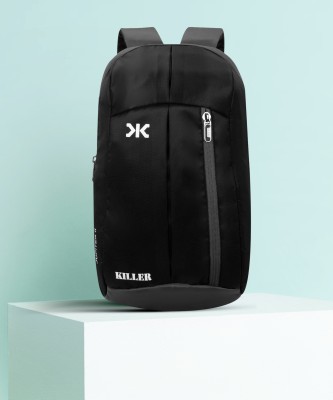 KILLER Jupiter Black Small Outdoor Mini Backpack 11 L Backpack(Black)