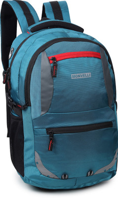 MONVELLI Carry With Confidence 40 L Laptop Backpack(Black)