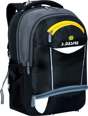S DESIRE Laptop Unisex College & School Bags and office, casual 30 L Backpack(Black)