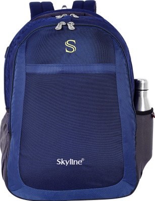 SKYLINE Travel Office/College/School Bag For Men and Women 45 L Laptop Backpack(Blue)