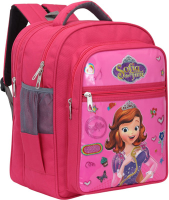 Travel Look Stylish Pink School Bag for Girls of Class 3rd - 5th Waterproof School Bag 40 L Backpack(Purple)