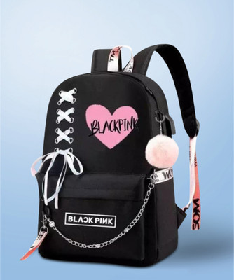 Flamebird FB-BLACKPINK_10 25 L Backpack(Black)