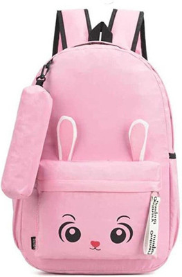HouseOfCommon Women and Men Backpack 10 L Backpack(Pink)