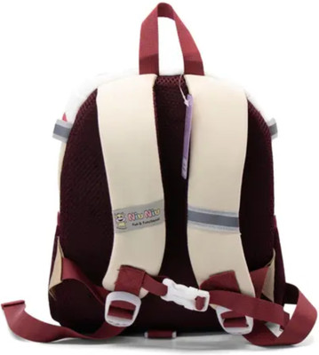 Arizuul Preschool starter backpack Activity bag for kids 14 L Backpack(White)
