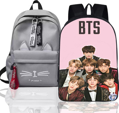 Ruok BTS_MODEL_1 21 L Backpack(Multicolor)