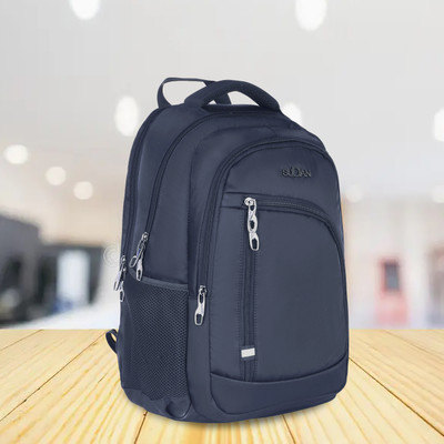 Sudan Reflective Cross Zipper Hover backpack 30 L Backpack(Blue)