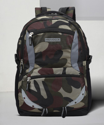 PROVOGUE Spacy unisex with rain cover and reflective strip 35 L Laptop Backpack(Multicolor)