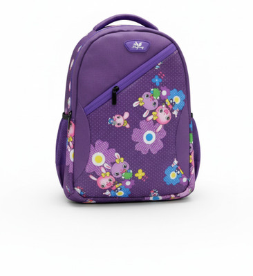 HouseOfCommon Skyway Kids School Backpack – Large Capacity & Comfortable Design 20 L Backpack(Purple)