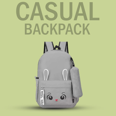 khatushyam collection gry_@ BNNY_@ 1_19a 25 L Backpack(Grey)