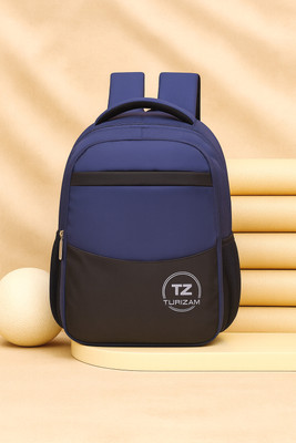 TURIZAM 35 L Durable School College Backpack for Boys Girls & Travel 35 L Backpack(Blue)