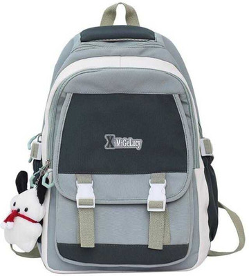 WALSON Trendy Kawaii Backpack For College or School Backpack | Standard Backpack 30 L Backpack(Green)