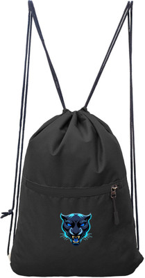 Cp Bigbasket Panther- DS-BlackZip_20 12 L Backpack(Black, Black)
