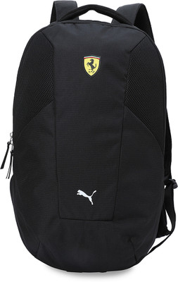 PUMA FERRARI RACE Large Backpack 22 L Backpack(Black)
