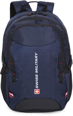 SWISS MILITARY Multi-Utility Zeta High Quality Laptop Backpack For Men and Women 27 L Laptop Backpack(Blue)