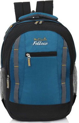 fellow Large 45L 8040 unisex backpack college bag casual use bag 45 L Backpack(Black)