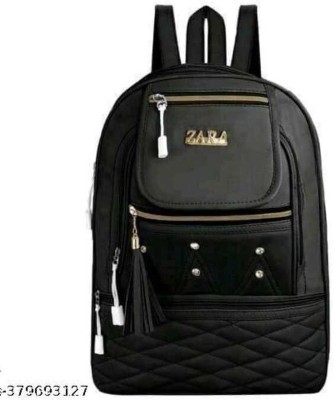 TAMANNA FASHION black zara backpack 10 L Backpack(Black)