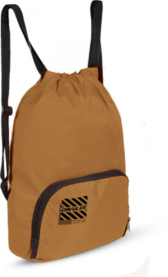 divulge Meteor Drawstring Bag Daypack, Drawstring bag, Sport Bag 16 Liters 18 L Backpack(Brown)