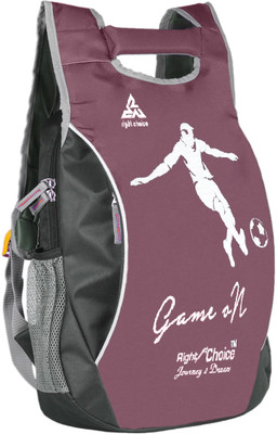 Floto playing football sport bag stylish bag Riding Travelling causal bags(Maroon, Backpack)