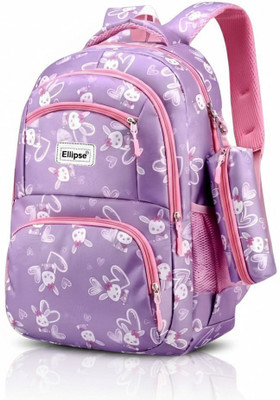 Ellipse For Girls College, Coaching, School, Tuition Bag 36 L Backpack(Purple)