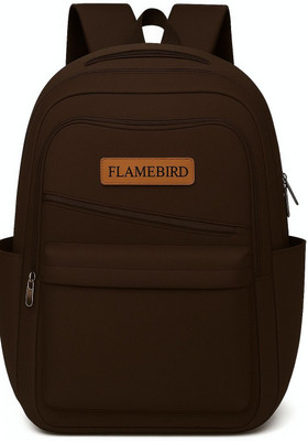 Flamebird Adaptive Voyager Multi-Compartment Backpack 30 L Laptop Backpack(Brown)