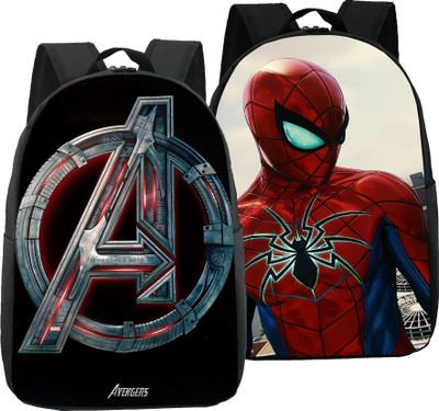 Shishtha A_AVANGER+SPIDER-04-COMBO_abc 30 L Backpack(Multicolor)