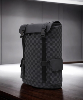 French Accent Men's The Metro Guide Backpack - Onyx Black 24 L Backpack(Black)