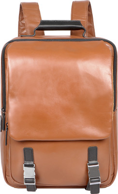 HIDESIGN Men's Tan Backpack with Adjustable Straps 2 L Backpack(Brown)