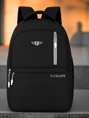 Flyscape Terror Black bag 25 L Backpack(Black, Grey, Black)