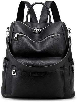 HouseOfCommon NewBackpack 10 L Backpack(Black)