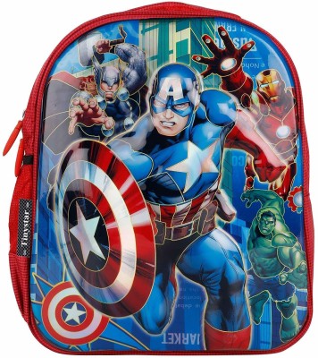 Stylbase SMALL-SHELL-AVENGERS 11.9 L Backpack(Red, Blue)