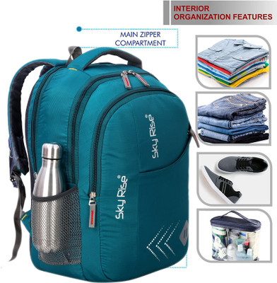 SKY RISE Spacy unisex having extra space bag with Office/School/College/Casual 40 L Backpack(Blue)