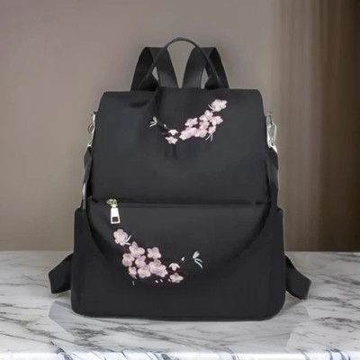 AHC Flower Lovely Fidm 5 L Backpack(Black)