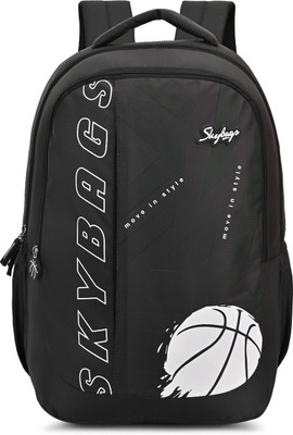 SKYBAGS KLAN V2 05 SCBP BASKETBALL BLACK 38 L Backpack(Black)