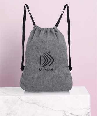 divulge either grey drawst_10 18 L Backpack(Grey)
