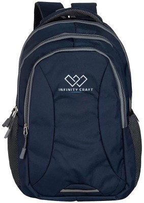 infinity craft Waterproof Bag For School/College/Office/Tuitions 30 L Laptop Backpack(Blue)