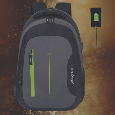 JairaJ backpack bag laptop bag school backpag(20*14) 38 L Laptop Backpack(Black)