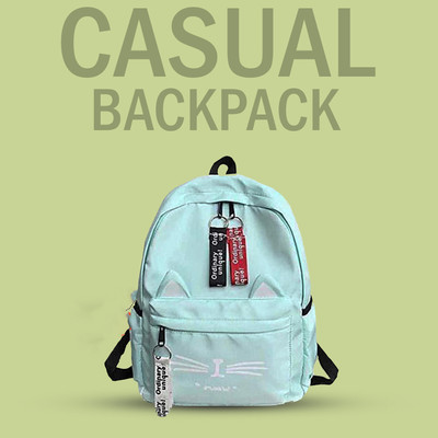 ARK FASHION GRN_@ CAT-@-1PCa 20 L Backpack(Green)