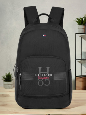 TOMMY HILFIGER Babylon 23 L Laptop Backpack(Black)