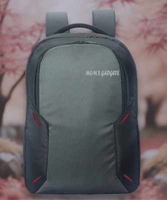 MOM'S GADGETS Backpack Light weight Upto 15.6 Inch Laptop Backpack 30 L Laptop Backpack(Grey, Maroon)