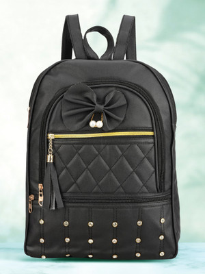 EVOLIC Small 15 LNew Trendy Fashionable & Girl 15 L Backpack(Black)